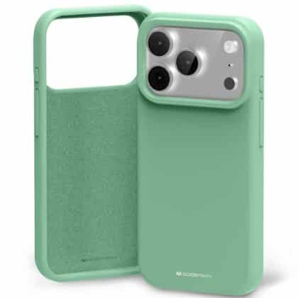 Mercury Silicone Case - θήκη για Apple iPhone 17 Pro - Πράσινο
