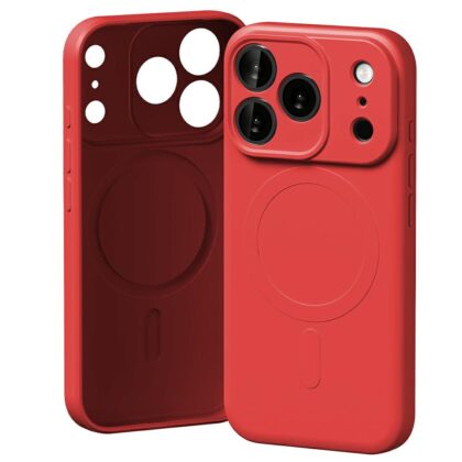 Θήκη Mercury ημι-σιλικόνης MagSafe για iPhone 17 Pro κόκκινη