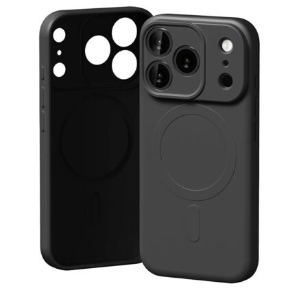Θήκη Mercury ημι-σιλικόνης MagSafe για iPhone 17 Pro μαύρη