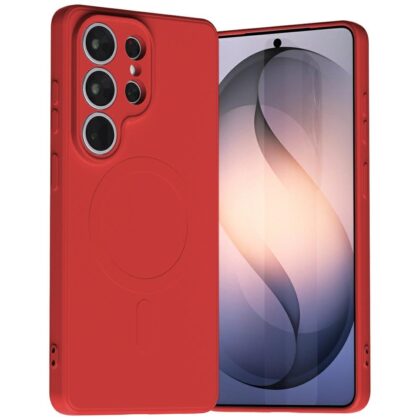 Mercury Semi-Silicone - θήκη για Samsung Galaxy S26 Ultra - Κόκκινο