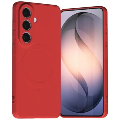 Mercury Semi-Silicone - θήκη για Samsung Galaxy S26 - Κόκκινο