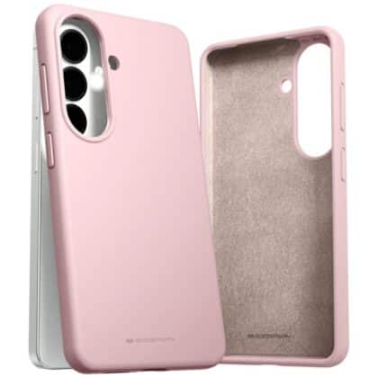 Mercury Silicone - θήκη για Samsung Galaxy S26 - Ροζ