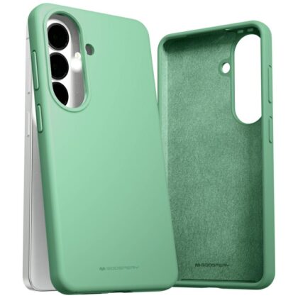 Mercury Silicone - θήκη για Samsung Galaxy S26 - Πράσινο