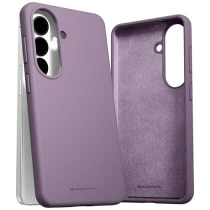 Mercury Silicone - θήκη για Samsung Galaxy S26 - Μωβ