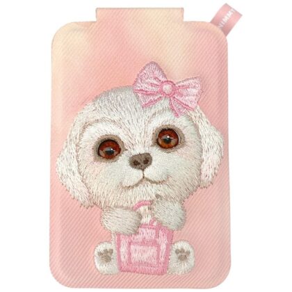 Μαγνητική βάση πορτοφολιού τηλεφώνου Nimmy New Big-Eye Cute Pets 2.0 Dog ροζ