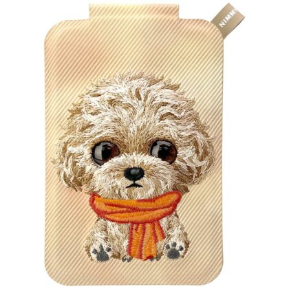 Μαγνητική βάση πορτοφολιού τηλεφώνου Nimmy New Big-Eye Cute Pets 2.0 Dog καφέ