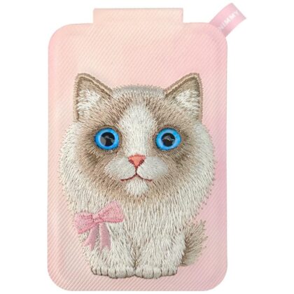 Μαγνητική βάση πορτοφολιού τηλεφώνου Nimmy New Big-Eye Cute Pets 2.0 Cat pink