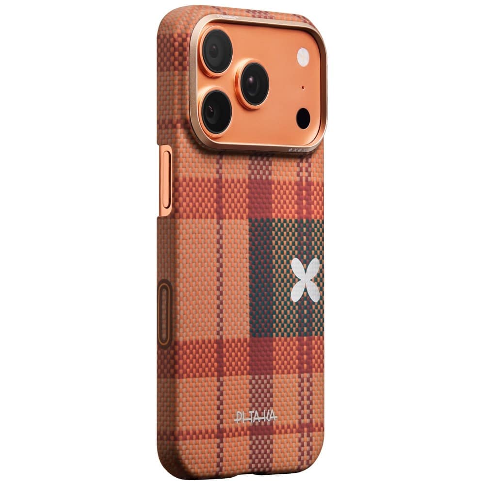 PITAKA PITAKA × MÜNN Flora in Grid - θήκη για Apple iPhone 17 Pro - Διάφανο - Image 2
