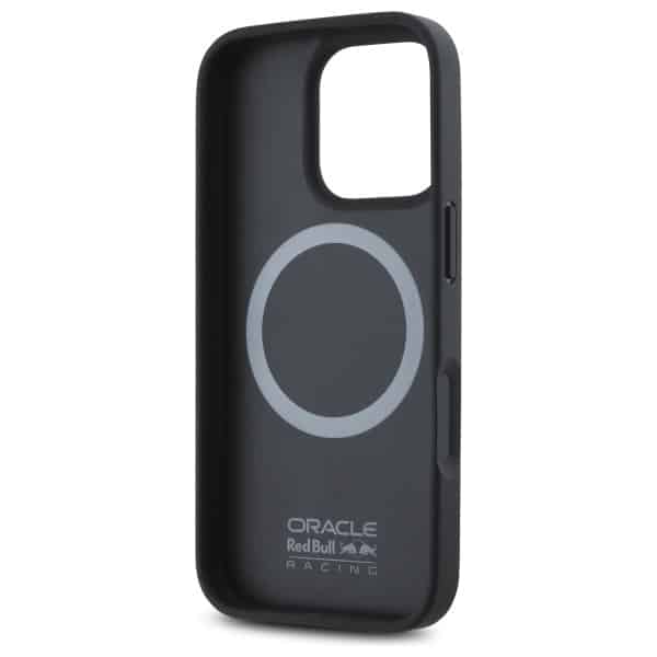 Red Bull Carbon Fiber Shiny Logo MagSafe - θήκη για Apple iPhone 16 Pro - Μαύρο - Image 7