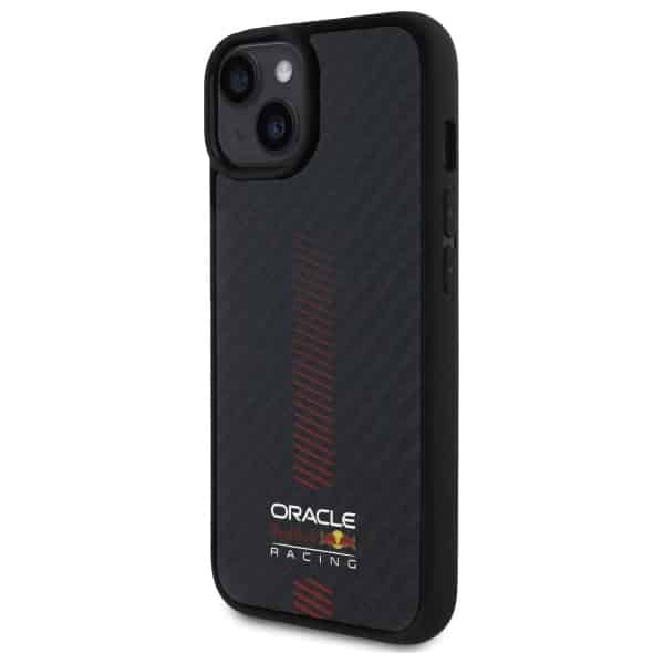 Red Bull Carbon Fiber Power Bar MagSafe - θήκη για Apple iPhone 14 - Μαύρο - Image 2