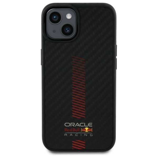 Red Bull Carbon Fiber Power Bar MagSafe - θήκη για Apple iPhone 14 - Μαύρο - Image 3