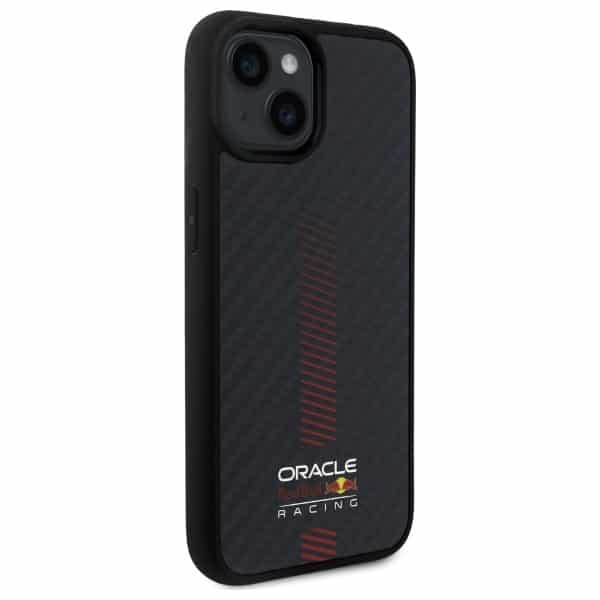 Red Bull Carbon Fiber Power Bar MagSafe - θήκη για Apple iPhone 14 - Μαύρο - Image 4