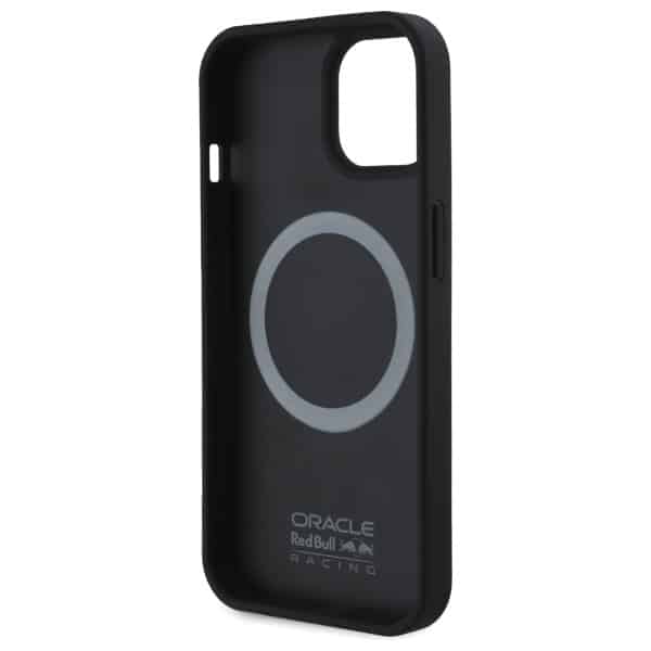 Red Bull RBHMP15S24CFGSMK Σκληρή θήκη iPhone 15 6.1" μαύρη από ανθρακονήματα Power Bar MagSafe - Image 7