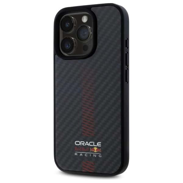 Red Bull Carbon Fiber Power Bar MagSafe - θήκη για Apple iPhone 15 Pro Max - Μαύρο - Image 2