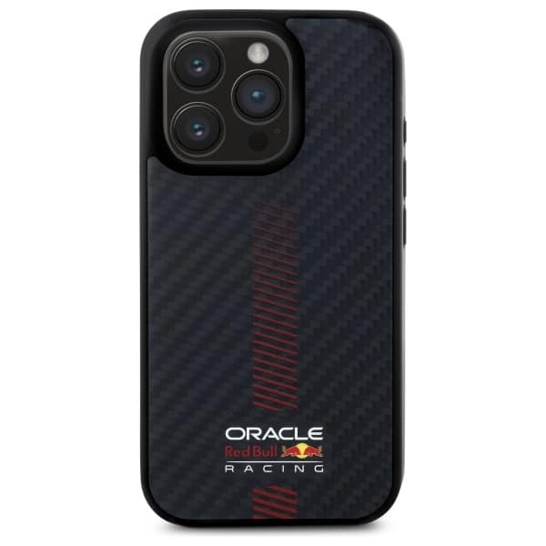 Red Bull Carbon Fiber Power Bar MagSafe - θήκη για Apple iPhone 15 Pro Max - Μαύρο - Image 3