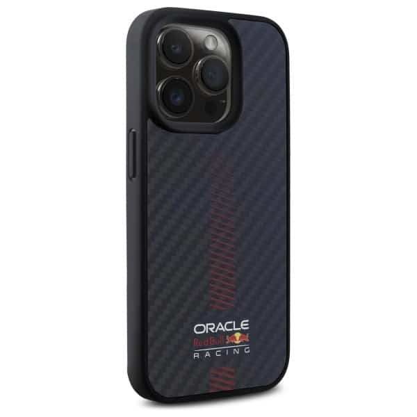 Red Bull Carbon Fiber Power Bar MagSafe - θήκη για Apple iPhone 15 Pro Max - Μαύρο - Image 4