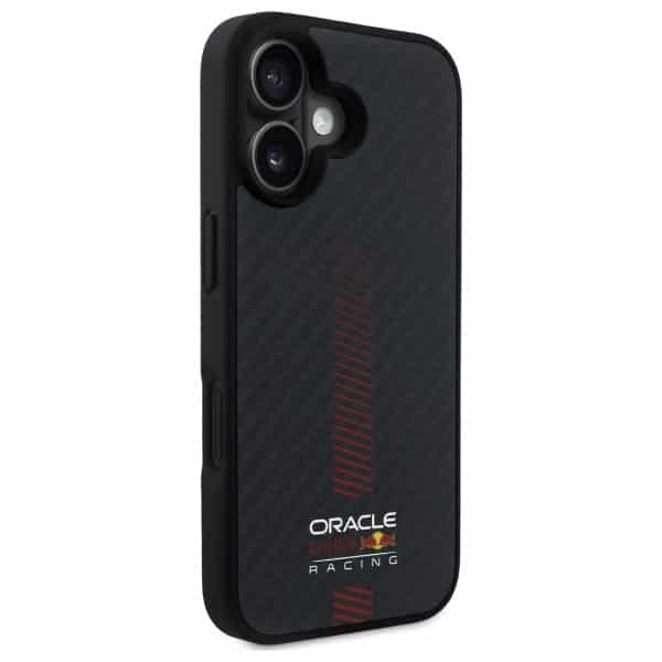 Red Bull Carbon Fiber Power Bar MagSafe - θήκη για Apple iPhone 16 Plus - Μαύρο - Image 4