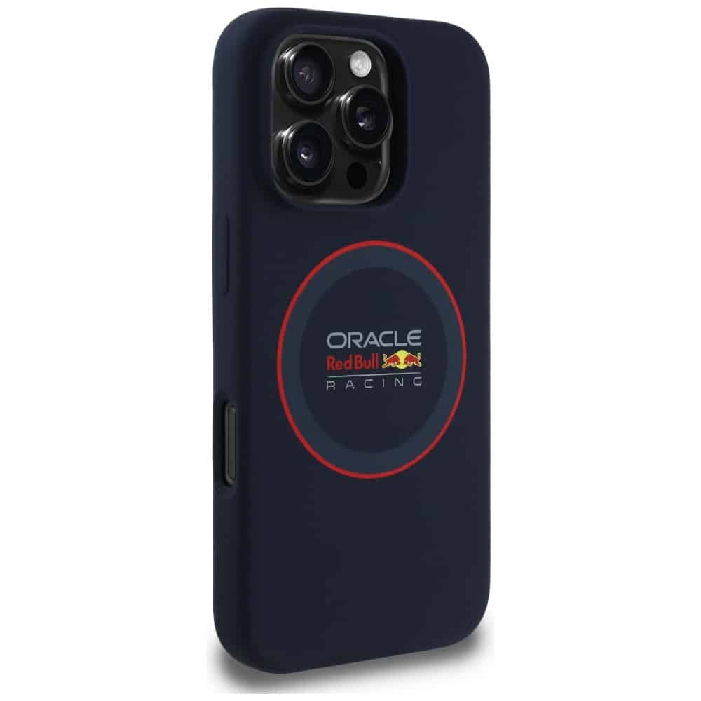 Red Bull Σιλικόνη Red Ring MagSafe - θήκη για Apple iPhone 16 Pro Max - Μπλε - Image 4