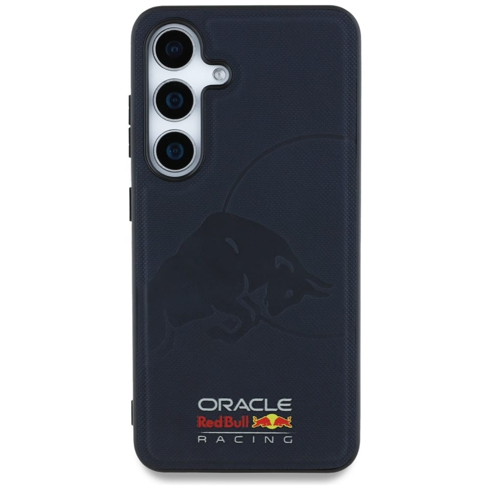 Red Bull Δερμάτινη Με Σχέδιο Ταύρου MagSafe - θήκη για Samsung Galaxy S25 - Μπλε - Image 3