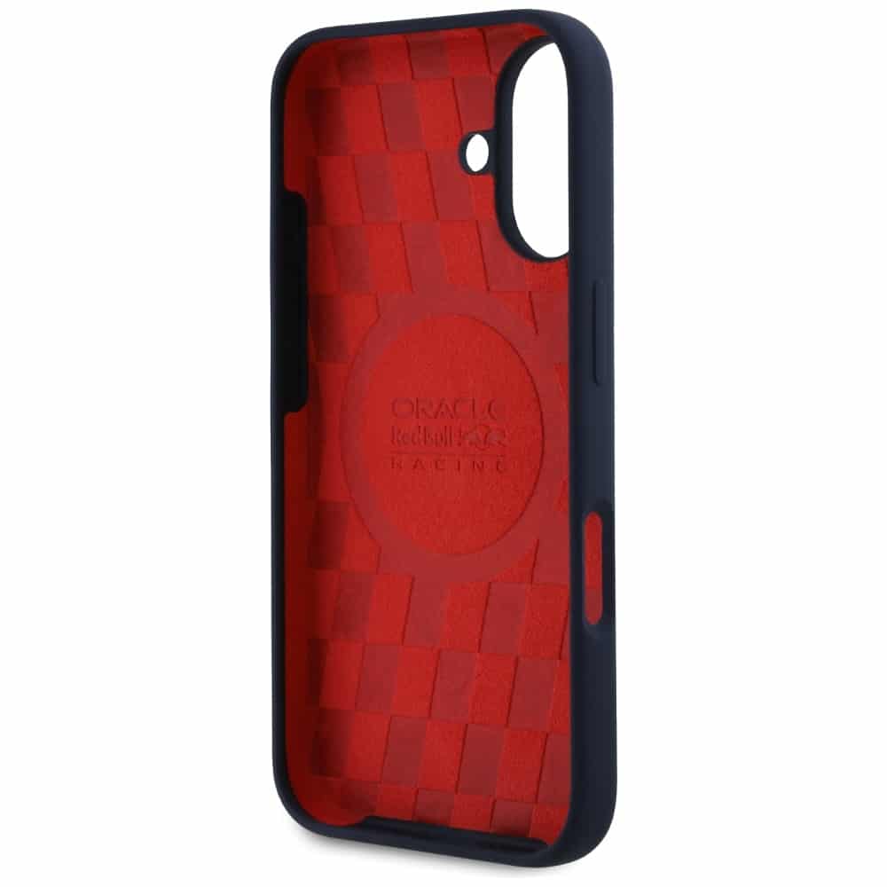 Red Bull Red Bull HC Silicone Λογότυπο με Κόκκινο Πλαίσιο MagSafe - θήκη για Apple iPhone 16 - Μπλε - Image 7