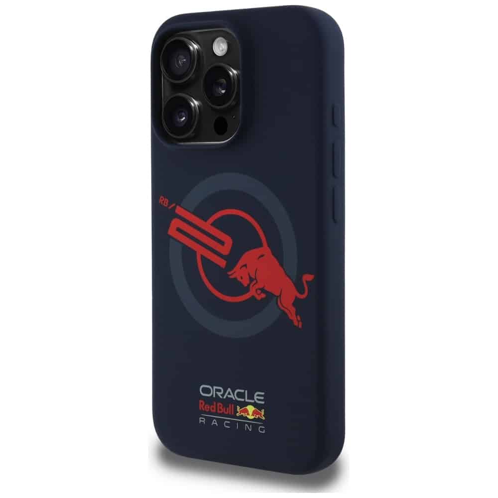 Red Bull Red Bull HC Silicone Logo Red Lining MagSafe - θήκη για Apple iPhone 15 Pro - Μπλε - Image 2