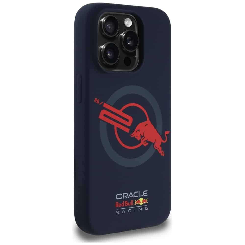 Red Bull Red Bull HC Silicone Logo Red Lining MagSafe - θήκη για Apple iPhone 15 Pro - Μπλε - Image 4