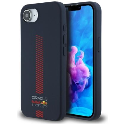 Θήκη Red Bull Σιλικόνης με Powerbar MagSafe για iPhone 16e / 17e μπλε σκούρο