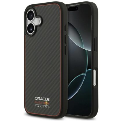 Θήκη Red Bull Kevlar Logo Matt MagSafe για iPhone 17 μαύρη