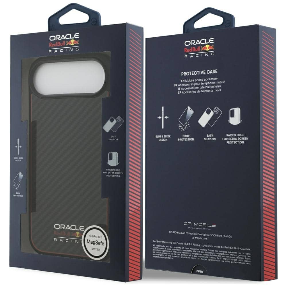 Red Bull Kevlar Logo Matt MagSafe - θήκη για Apple iPhone Air - Μαύρο - Image 8