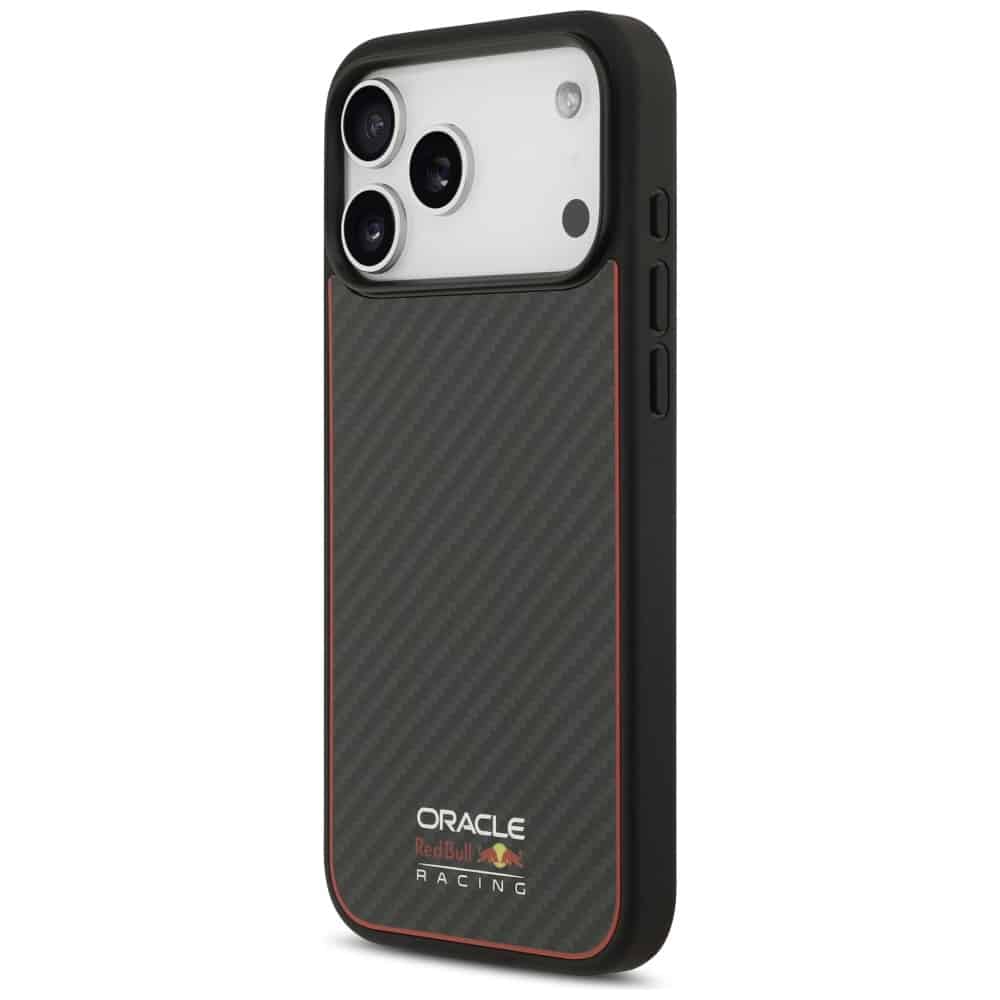 Red Bull Kevlar Logo Matt MagSafe - θήκη για Apple iPhone 17 Pro Max - Μαύρο - Image 2