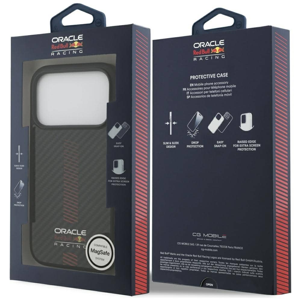 Red Bull Kevlar Powerbar MagSafe - θήκη για Apple iPhone 17 Pro - Μαύρο - Image 8
