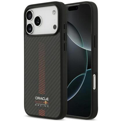 Θήκη Red Bull Kevlar Powerbar MagSafe για iPhone 17 Pro Max μαύρη