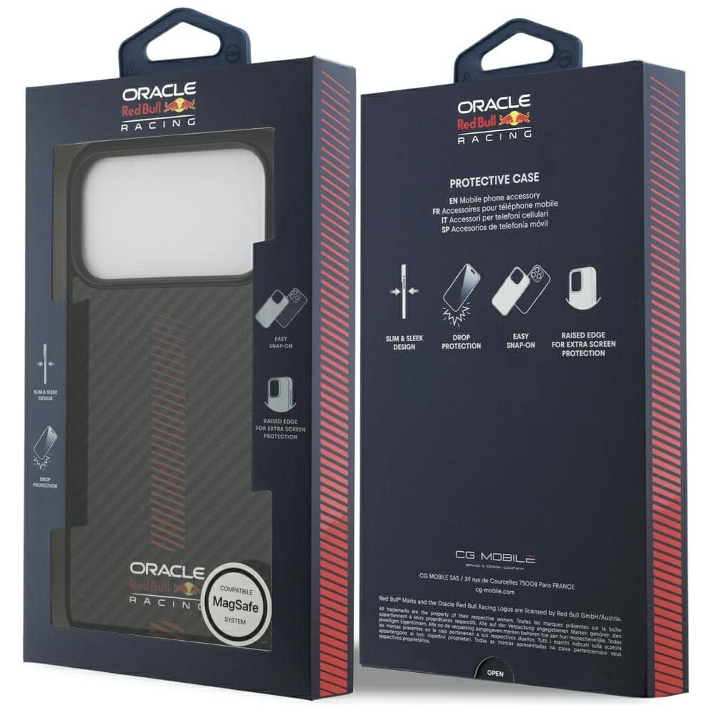Red Bull Kevlar Powerbar MagSafe - θήκη για Apple iPhone 17 Pro Max - Μαύρο - Image 8