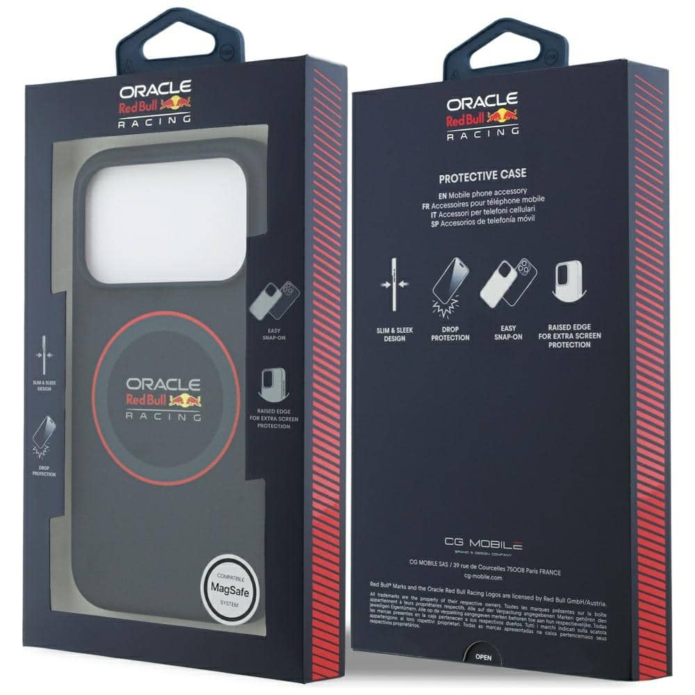 Red Bull Silicone Red Ring MagSafe - θήκη για Apple iPhone 17 Pro - Μπλε - Image 8