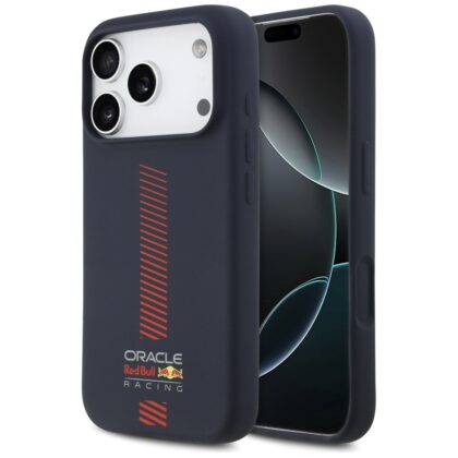 Θήκη Red Bull Powerbar MagSafe από σιλικόνη για iPhone 17 Pro, μπλε σκούρο