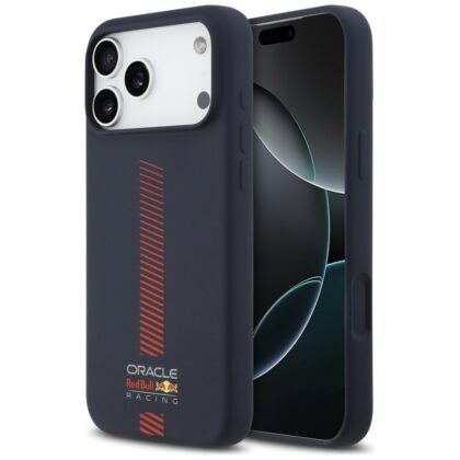 Θήκη Red Bull Powerbar MagSafe από σιλικόνη για iPhone 17 Pro Max, μπλε σκούρο