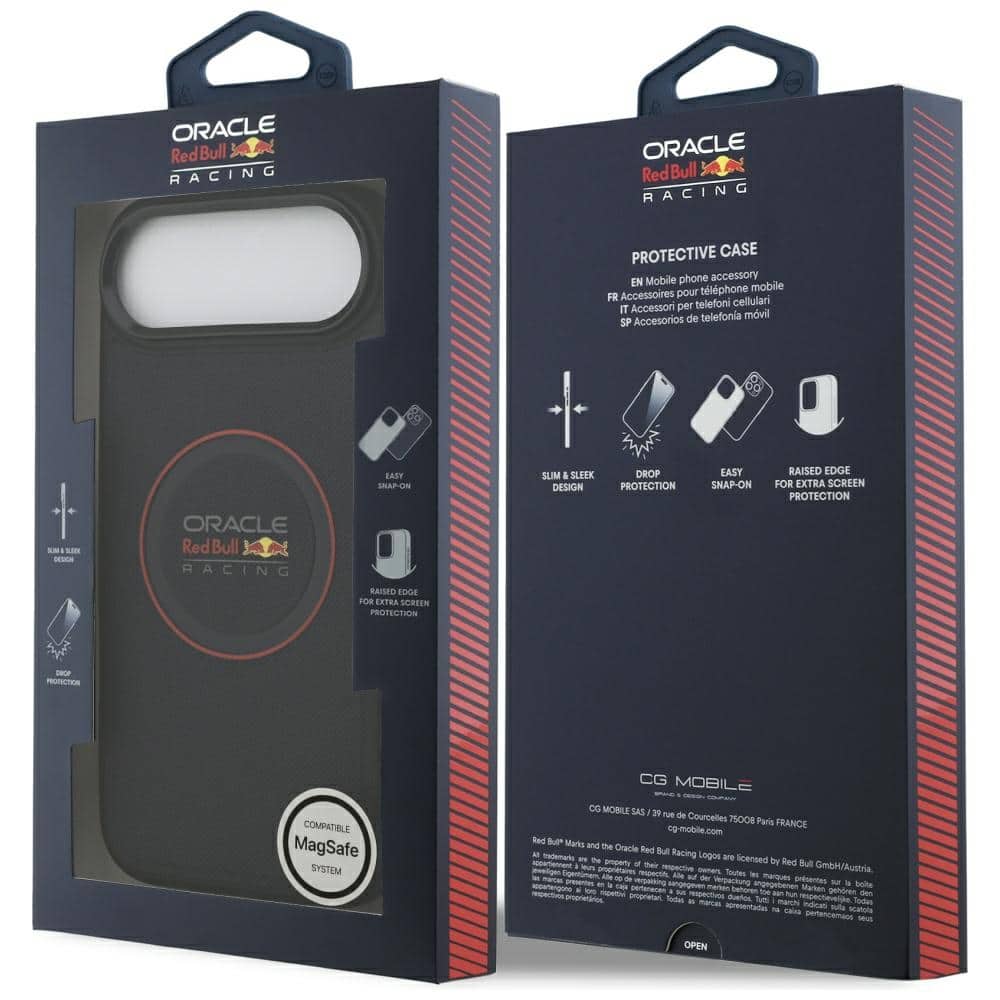 Θήκη Red Bull MagSafe με κόκκινο δαχτυλίδι και μεταλλικά κουμπιά για iPhone 17, μπλε-μπλε - Image 8