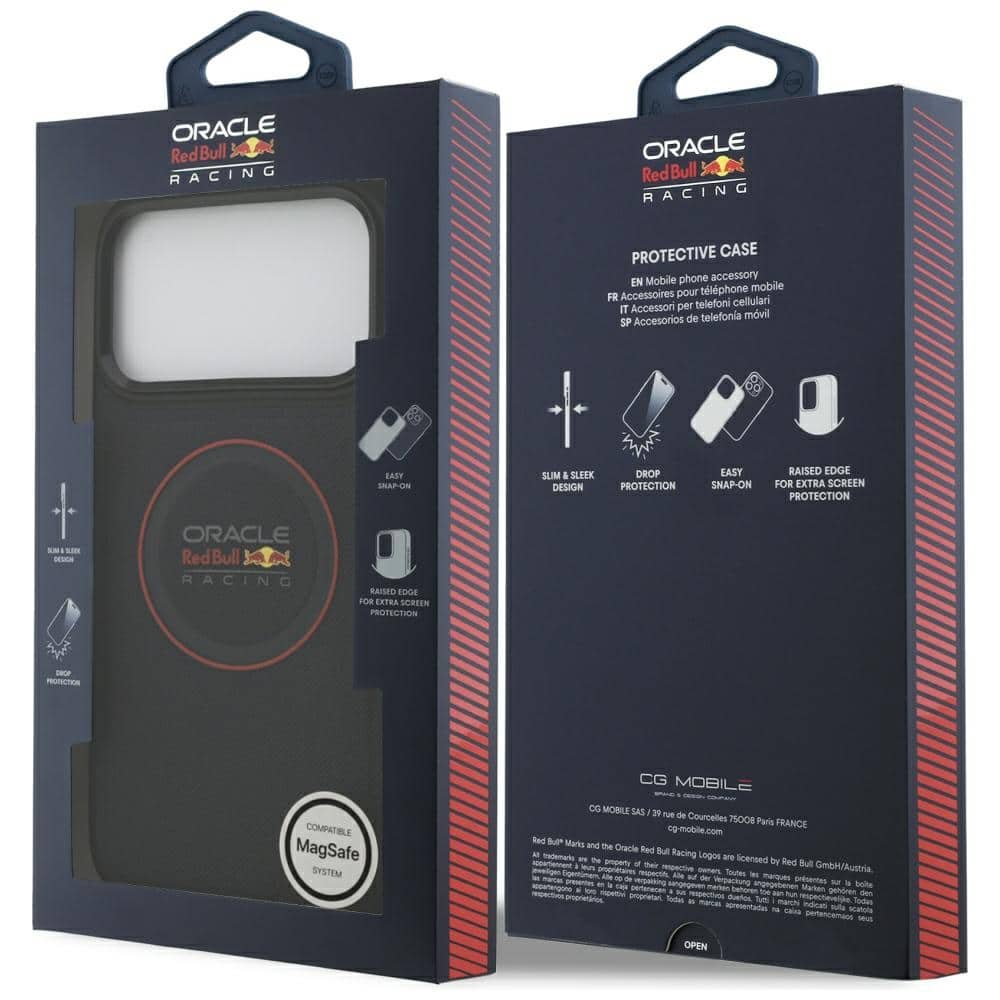 Red Bull Meshed Red Ring & Metal Buttons MagSafe - θήκη για Apple iPhone 17 Pro Max - Μπλε - Image 8