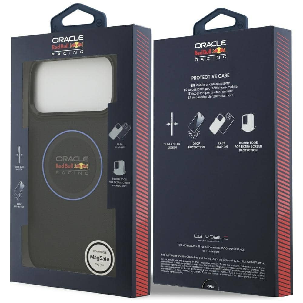 Red Bull Red Bull Meshed Blue Ring & Μεταλλικά Κουμπιά MagSafe - θήκη για Apple iPhone 17 Pro Max - Μπλε - Image 8