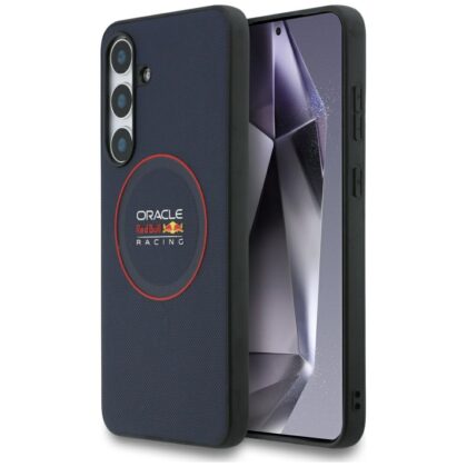 Θήκη Red Bull Meshed Red Ring MagSafe για Samsung Galaxy S25 FE μπλε σκούρο