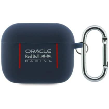 Θήκη Red Bull Silikon με λογότυπο και γραμμές για AirPods Pro 3, μπλε σκούρο