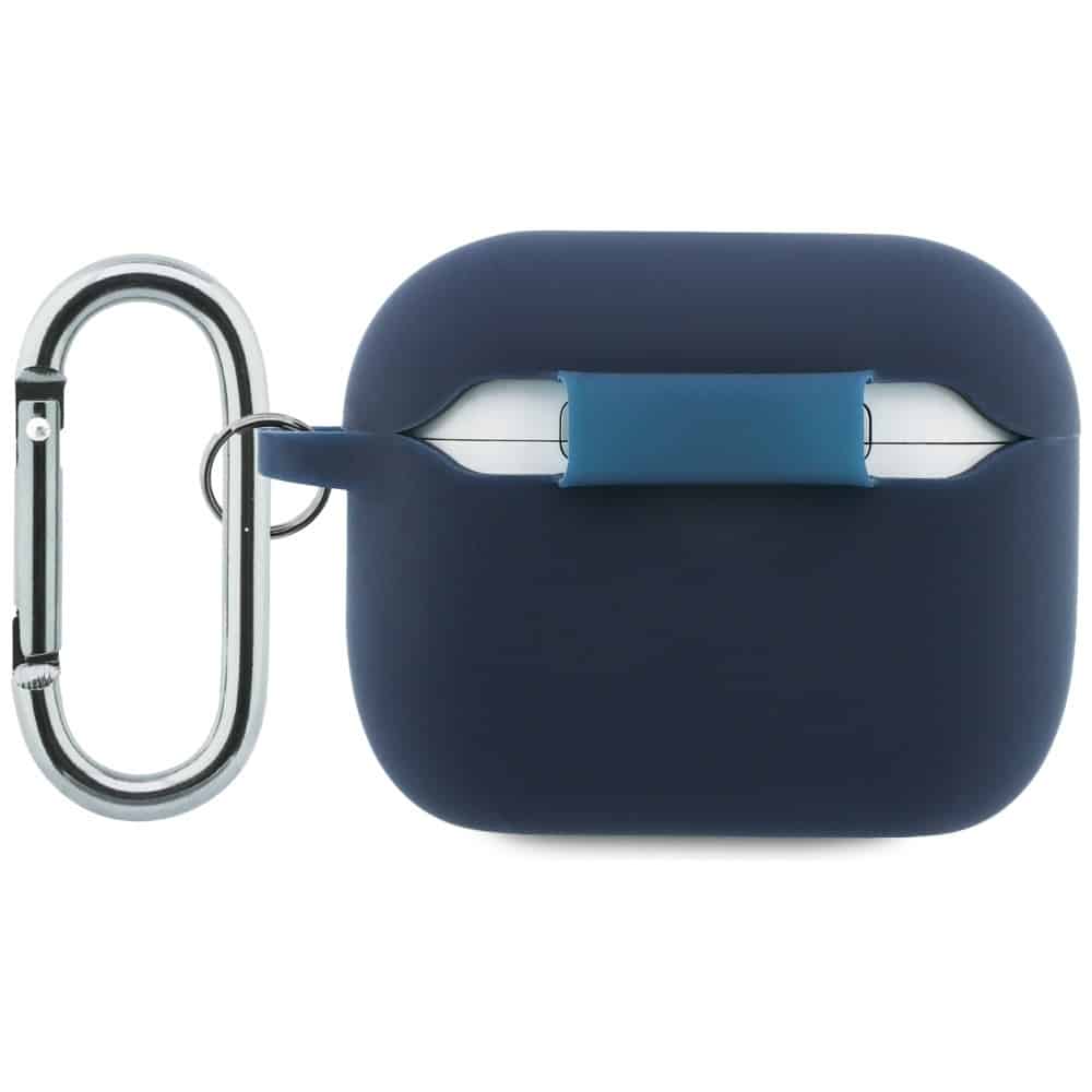 Θήκη Red Bull Silikon με λογότυπο και γραμμές για AirPods Pro 3, μπλε σκούρο - Image 2