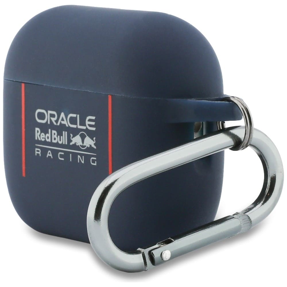 Θήκη Red Bull Silikon με λογότυπο και γραμμές για AirPods Pro 3, μπλε σκούρο - Image 3