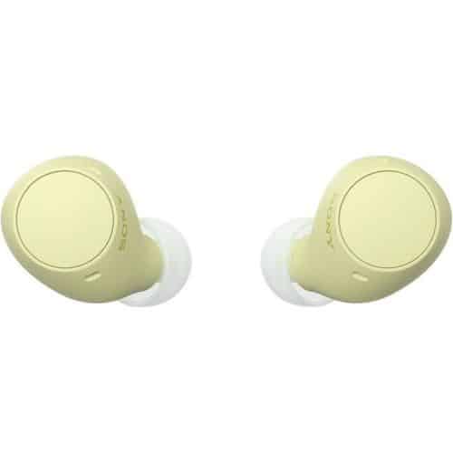Ασύρματα ακουστικά Bluetooth Sony WF-C510 για ενσωματωμένα ακουστικά, IPX4, BT 5.3, TWS, Κίτρινο EU - Image 3