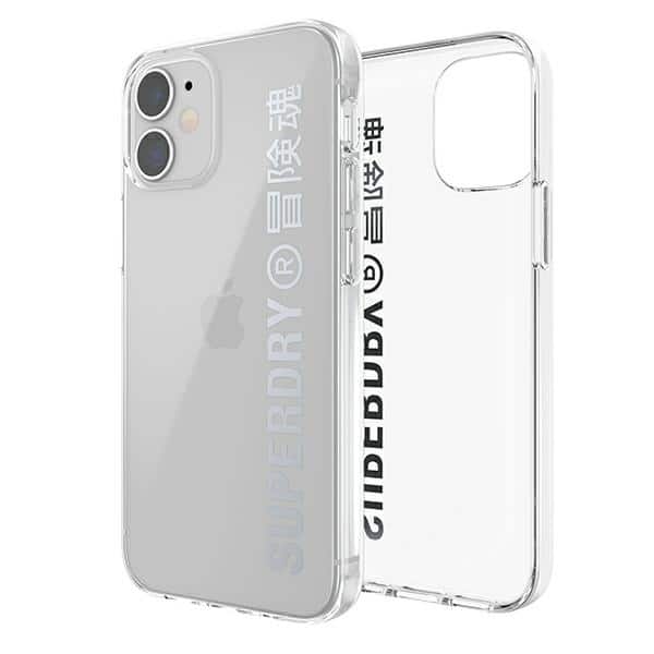 Θήκες SuperDry Snap για iPhone 12 mini, ασημί/μπλε 42590 - Image 3