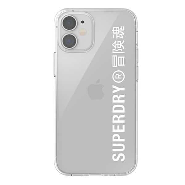 SuperDry Snap iPhone 12 mini Διαφανής θήκη/λευκό 42593 - Image 2