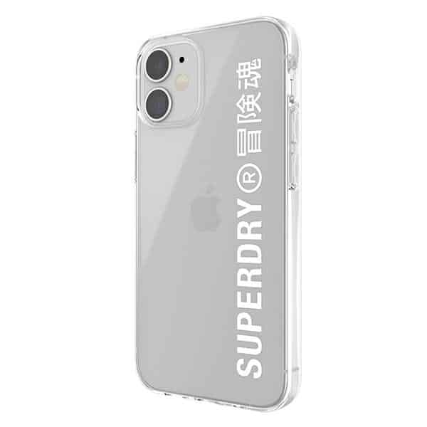 SuperDry Snap iPhone 12 mini Διαφανής θήκη/λευκό 42593 - Image 5