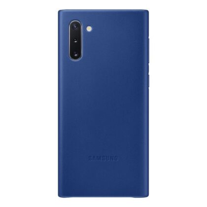 Θήκη Samsung EF-VN970LL Note 10 N970 σε μπλε χρώμα από δέρμα