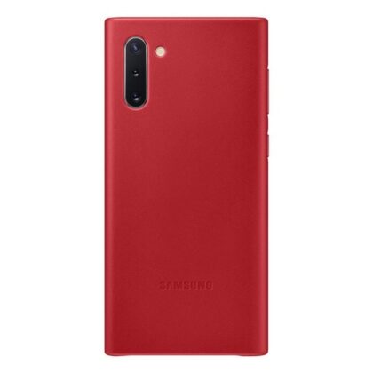 Θήκη Samsung EF-VN970LR Note 10 N970 με κόκκινο δερμάτινο κάλυμμα