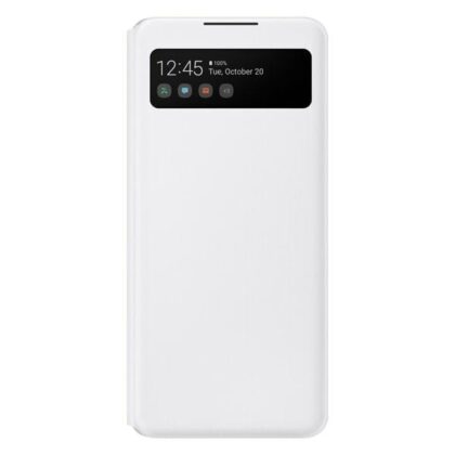 Samsung S View Wallet - θήκη για Samsung Galaxy A42 5G - Λευκό